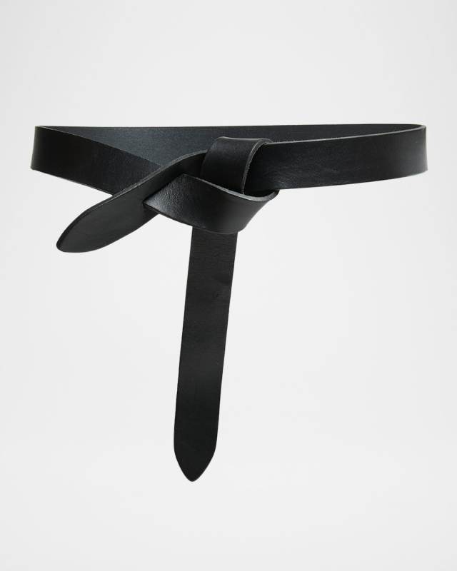 Lecce Tie-Up Leather Belt